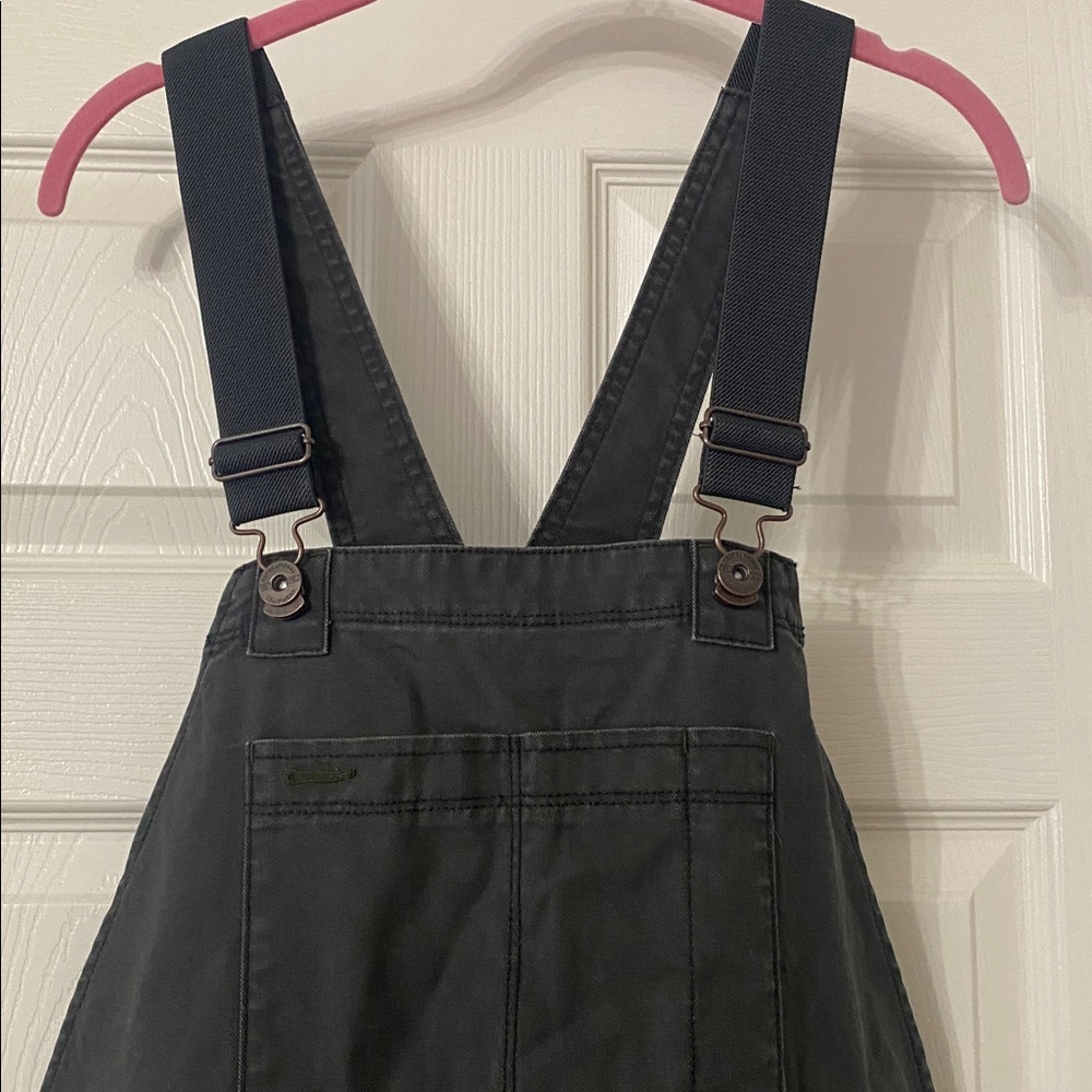 REI Women's Black Campwell Workwear Overalls - Size 14 - Picture 14 of 15